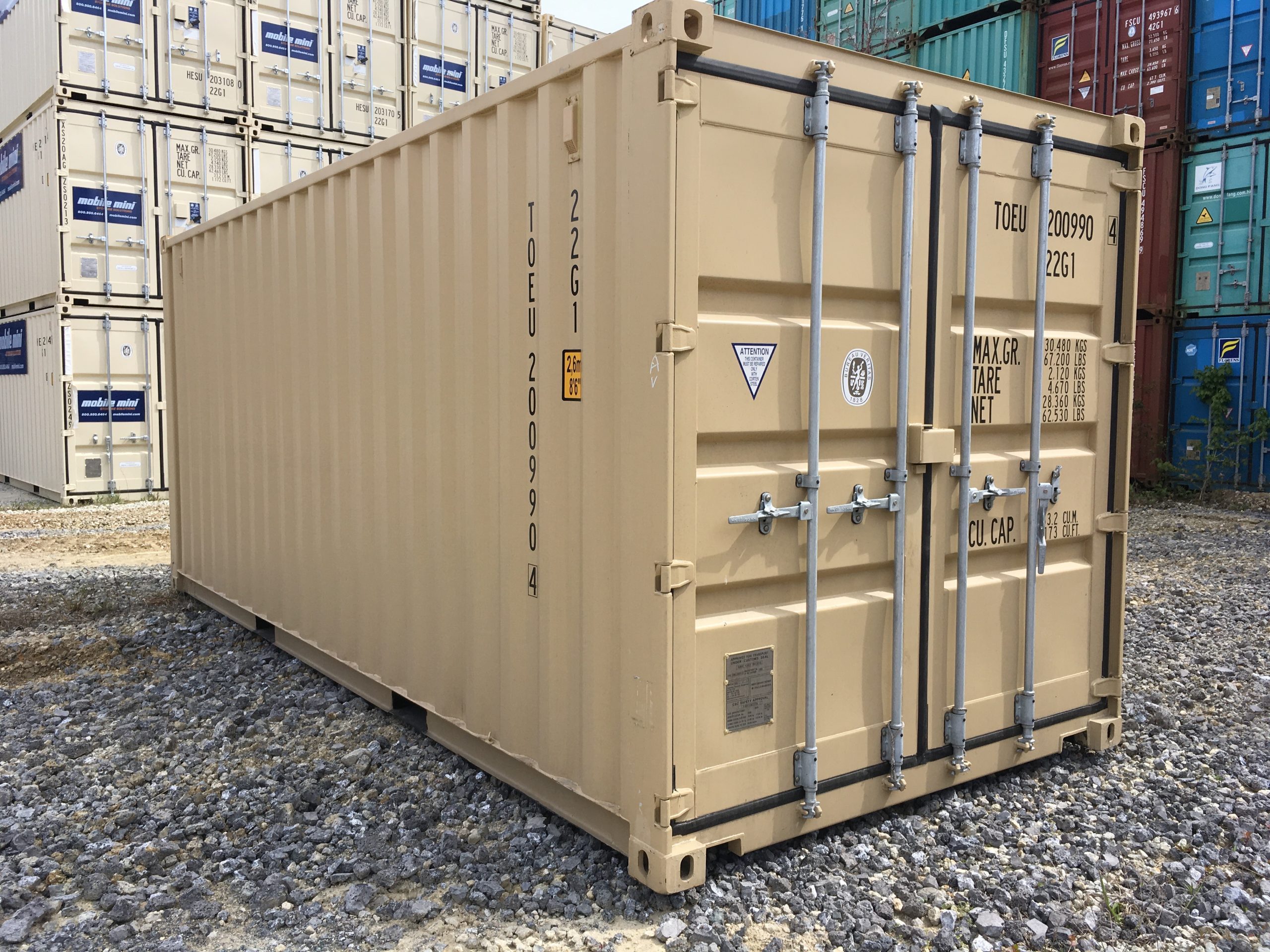 Shipping Containers for On-Site Storage - Transocean Equipment